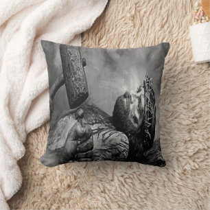 Jesus Nail Pillow Kissen