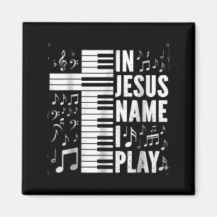 Jesus Name Klavier Keyboard Christliche Anbetung Magnet
