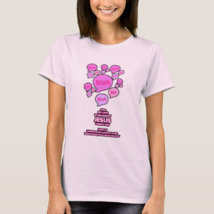 Jesus Name (pink) - Damenbasischer T - Shirt