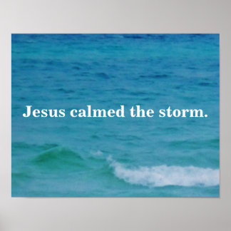 JESUS NANNTE DEN STORM POSTER