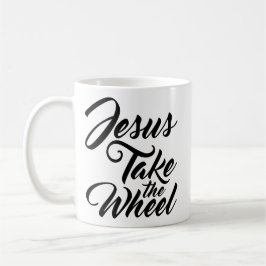 Jesus nehmen das Rad Kaffeetasse