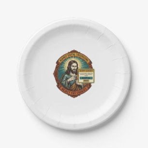 Jesus nervige Cookies akzeptieren Pop-up Internetb Pappteller