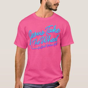 Jesus nimmt das Rad und fährt schnell Funny Christ T-Shirt