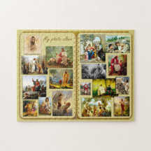 Jésus Noël Pâques puzzle ressuscité