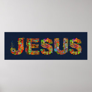 JÉSUS NOM POSTER