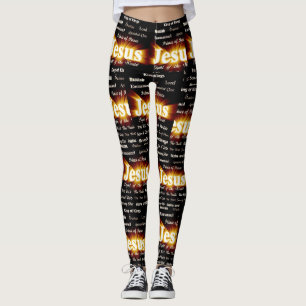 Jésus - Noms Leggings