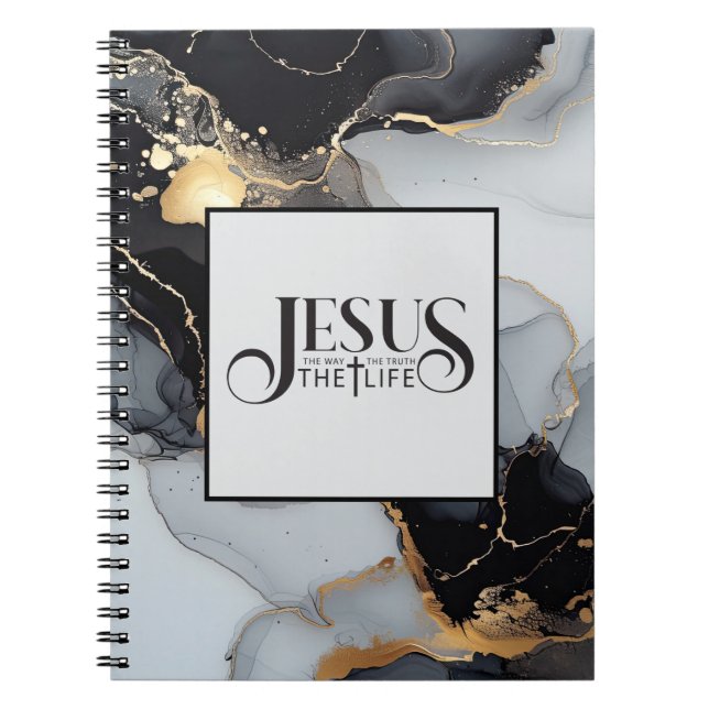 Jesus Notizbuch Notizblock (Vorderseite)