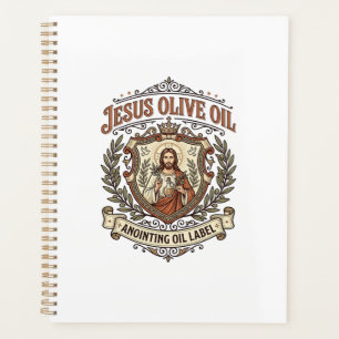 Jesus Olivenöl Salböl Etikett Jesus Olivenöl Planer