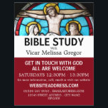 Jesus on the Cross, Christian Bible Class Advert Flyer<br><div class="desc">Jesus on the Cross,  Christian Bible Class Advertising Flyers By The Business Card Store.</div>