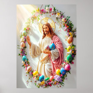 Jesus Osterheilige Religion Auferstehung Poster
