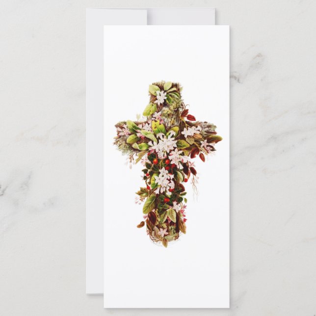 Jesus Ostersonntag Blühende Kreuzung (Vorderseite)