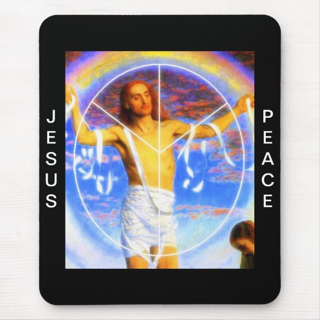 JESUS PEACE MOUSEPAD (Vorne)