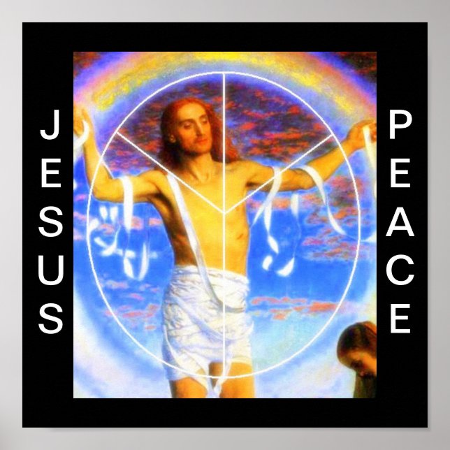JESUS PEACE POSTER (Vorne)