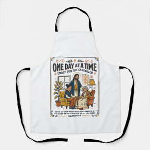 Jesus Pflege alter Eltern Grafik T-Shirt Christi Schürze