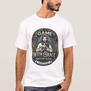 Jesus Pickleball Vintage-Shirt Christliches Grafik T-Shirt