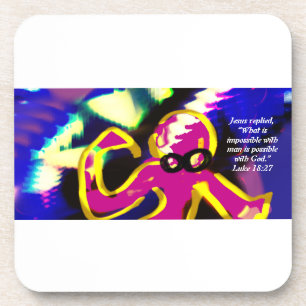 Jesus-Plan Getränkeuntersetzer