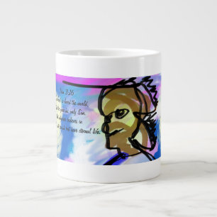 Jesus Plan Liebe Jumbo-Tasse