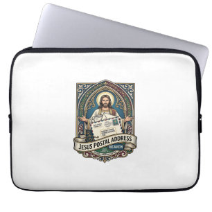 Jesus Postanschrift Himmel Jesus Postanschrift H Laptopschutzhülle