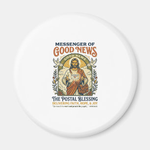 Jesus Postbote Lieferung Shirt Glaube Basiertes De Magnet