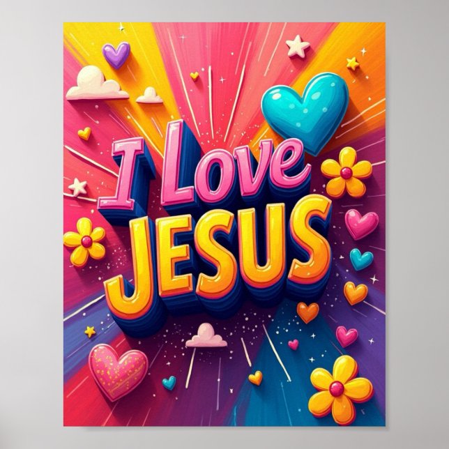 Jesus Poster (Vorne)
