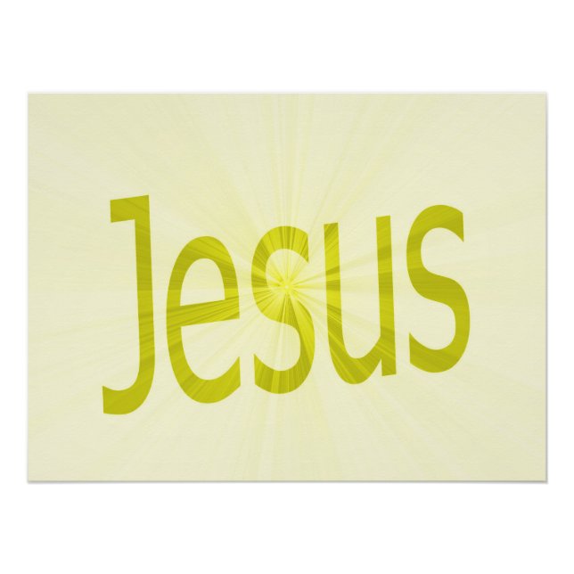 Jesus Poster (Vorderseite)