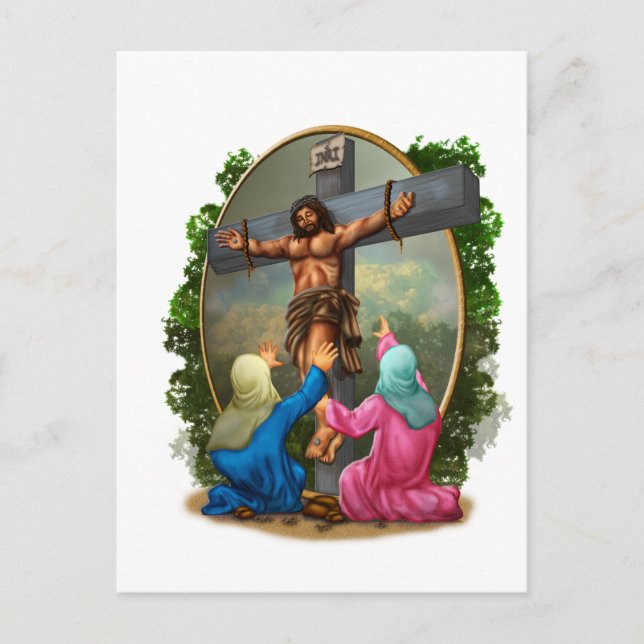 Jesus Postkarte (Vorderseite)