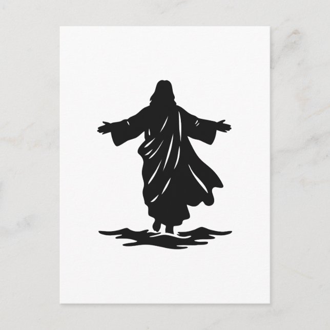 Jesus Postkarte (Vorderseite)