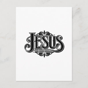 Jesus Postkarte