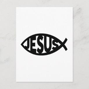 Jesus Postkarte