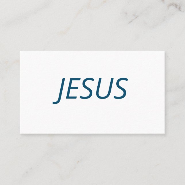 Jesus Prayer Standard, 3.5" x 2.0" Business Card Visitenkarte (Vorderseite)