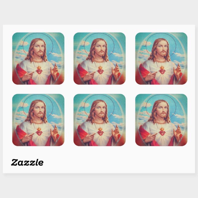 Jesus Prayer traditional photography stickers (Blatt)