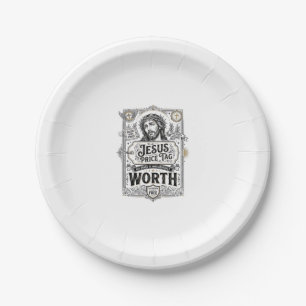 Jesus-Preisschild Wert Jesus-Preisschild Wert Chri Pappteller