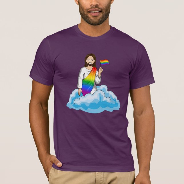 Jesus Pride T-Shirt (Vorderseite)