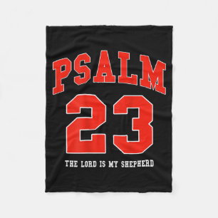 Jesus Psalm 23 Der Herr ist mein Hirte Christlich Fleecedecke