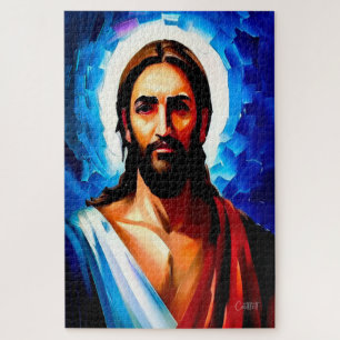 Jésus Puzzle Art chrétien