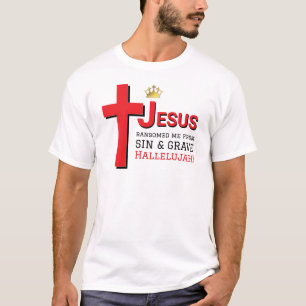 JESUS RANSOMED ME Christliche Osterzeit T-Shirt
