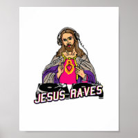 Jesus Raves Christmas EDM Music X-Mas Party Christ
