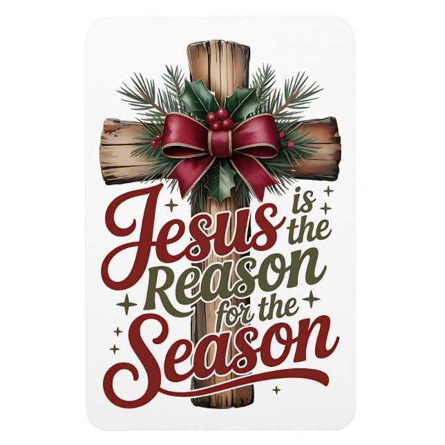 Jesus Reason Saison Magnet (Vertikal)