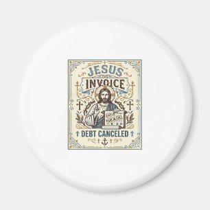 Jesus-Rechnung Schulden gestrichen Jesus-Rechnung Magnet