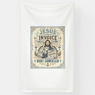 Jesus-Rechnung Schulden storniert Jesus-Rechnung S Banner