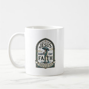 Jesus Regentag Glaube Jesus Regentag Christlicher  Kaffeetasse