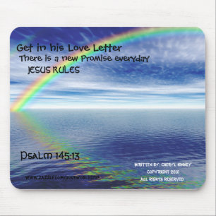 Jesus regiert Mousepad
