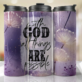 Jesus Religious Faith God Bible Gebet Thermosbecher