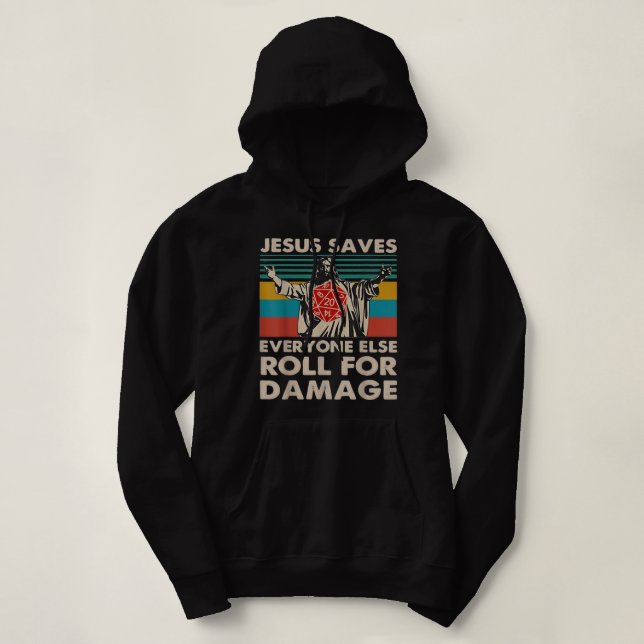 Jesus Rette allen anderen, die die Rolle für den S Hoodie (Design vorne)