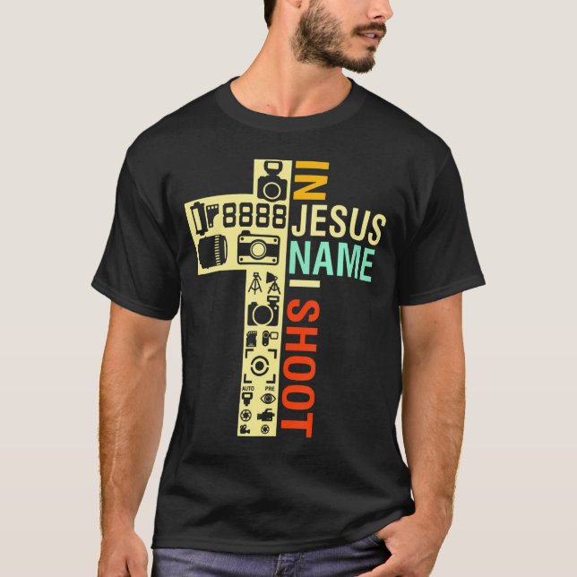 Jesus Rette Bro Christlicher religiöser Jesus T-Shirt (Vorderseite)