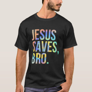 Jesus Rette Bro Pro Christliche religiöse Glaube T T-Shirt
