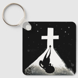 Jesus rette den Schlüsselanhänger der Bibel