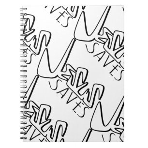 JESUS RETTE GRAFFITI NOTIZBLOCK