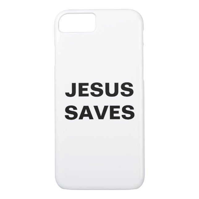 "Jesus Rette" Inspiration Case-Mate iPhone Hülle (Rückseite)