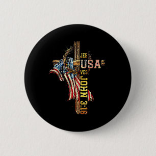 Jesus Rette Jesusaves, amerikanische Flagge, Chris Button